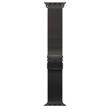 Apple Black Titanium Milanese Loop Large for Watch 42mm/44mm/45mm/46mm/49mm (MXKH3) 180-210mm