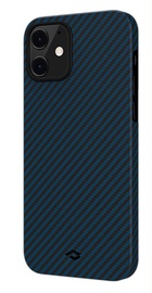 Pitaka MagEZ Case Twill Black/Blue for iPhone 12 (KI1208M)