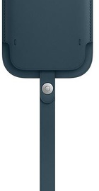 Apple iPhone 12 mini Leather Sleeve with MagSafe - Baltic Blue (MHMQ3)