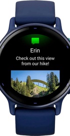 Garmin vivoactive 5 Metallic Navy Aluminum Bezel with Navy Case and Silicone Band (010-02862-12/52)