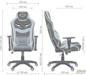 Art Metal Furniture(AMF) VR Racer Expert Genius (521173)
