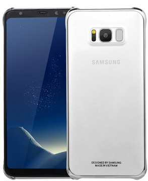 Samsung Transparent Protective Case Silver for Samsung Galaxy S8
