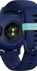 Garmin vivoactive 5 Metallic Navy Aluminum Bezel with Navy Case and Silicone Band (010-02862-12/52)