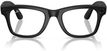 Ray-Ban Meta Wayfarer Large Matte Black/Clear to Graphite Green Transitions (RW4008 601S1M 53-22)