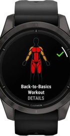 Garmin Epix Pro Gen 2 Sapphire 42mm Carbon G. DLC Ti. with Black Band (010-02802-14/15)