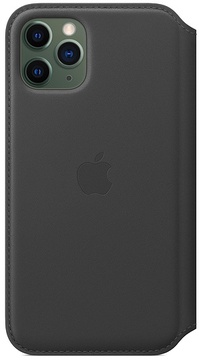 Apple iPhone 11 Pro Leather Folio - Black (MX062)