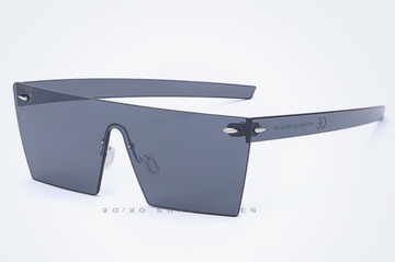 20/20 Brand Vintage Sunglasses Flat Lens Smoke (model 1604)
