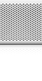 Braven 705 Portable Wireless White plastic finish with Black end caps