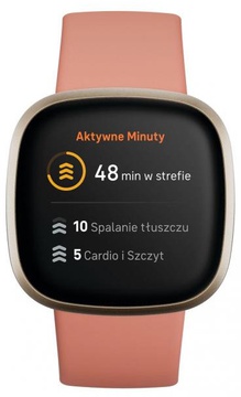 Fitbit Versa 3 Pink Clay/Soft Gold Aluminum (FB511GLPK)