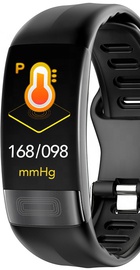 Lemfo P11 с датчиком ЭКГ (Черный)