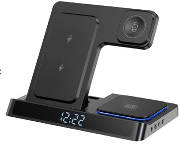 WIWU Power Air 3in1 Charging Station Series Black [Wi-W006]