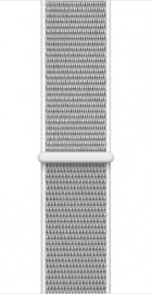 Apple Watch 42mm Series 3 GPS + Cellular Silver Aluminum Case with Seashell Sport Loop (MQK52)