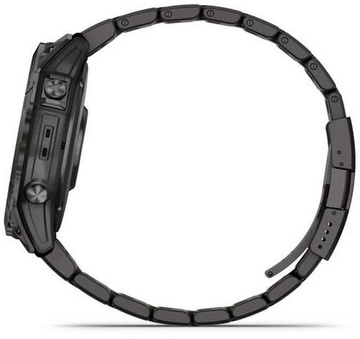 Garmin Fenix 7X Pro Sapphire Solar Carbon G. DLC Tit. with Vented Tit. Bracelet (010-02778-30)