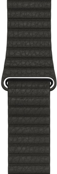 Apple Watch 42mm/44mm/45mm/46mm/49mm Charcoal Gray Leather Loop Large (MQV82)