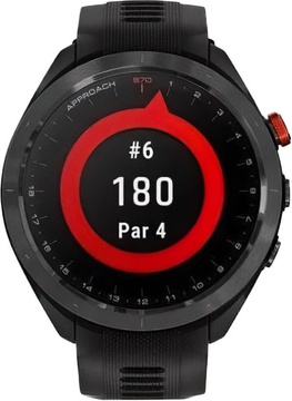 Garmin Approach S70 47mm B. Ceramic Bezel w. Black S. Band (010-02746-02/12)