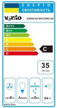 Ventolux GARDA 60 WH (700) SLIM