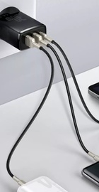 Baseus Compact Quick Charger 30W QC+ PD (1Type-C + 2USB) (CCXJ-E01)