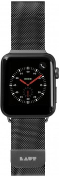 Laut Steel Loop for 42mm/44mm/45mm/46mm/49mm Black (LAUT_AWL_ST_BK)