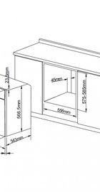 Pyramida F 68 M BL Rustico