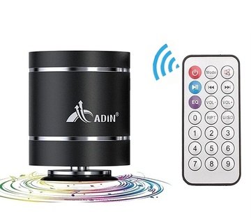 Adin D5+ с пультом ДУ,  20 Ватт (Черный)