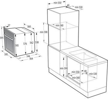 Gorenje BO6737E02X + ECT41SC