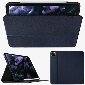 LAUT PRESTIGE Folio для iPad Pro Pro 11" 2021-2018 3rd/2nd/1st Gen и Air 4th 10.9" 2020-2021 Indigo (L_IPP21S_PR_BL)