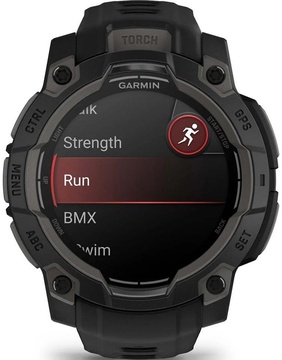 Garmin Instinct 3 45mm AMOLED Black with Black Band (010-02936-00)