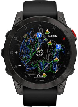 Garmin Epix (Gen 2) Sapphire - Black Titanium (010-02582-10/11/18)