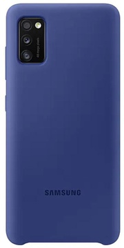 Samsung А415 Galaxy А41 Silicone Cover Blue (EF-PA415TLEG)