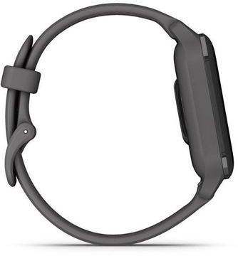 Garmin Venu Sq 2 Slate Aluminum Bezel with Shadow Gray Case and Silicone Band (010-02701-00/10)