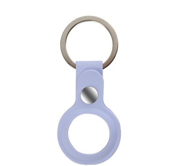 Apple AirTag Silicone Key Ring Violet