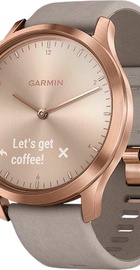 Garmin VIVOMOVE HR PREMIUM ROSE-GOLD WITH GREY SUEDE BAND ONE-SIZE (010-01850-09/A9)