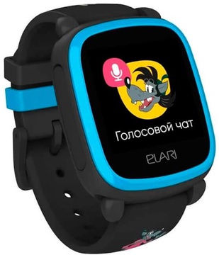 ELARI KidPhone NyPogodi Black с GPS-трекером (KP-NP-BP)