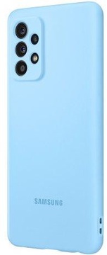 Samsung A525 Galaxy A52 Silicone Cover Blue (EF-PA525TLEG)