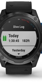 Garmin Descent Mk2i Titanium Carbon Gray DLC with Black Band (010-02132-01)