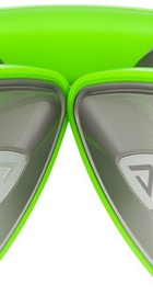 Monster DNA Neon On-Ear Silver on Neon Green
