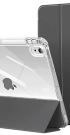 Comma Joy PU Case with Pen Holder for iPad Air 6 13" 2024 / Pro 12.9" (2018-2022) Grey