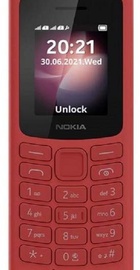 Nokia 105 DS 2023 Red (1GF019CPB1C01)