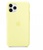 Apple iPhone 11 Pro Silicone Case Mellow Yellow (high copy)