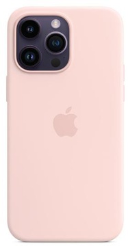 Apple iPhone 14 Pro Max Silicone Case with MagSafe Chalk Pink (MPTT3) (high copy)
