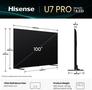 Hisense 100U7Q PRO
