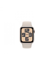 Apple Watch SE 2 GPS 40mm Starlight Aluminium Case with Starlight Sport Band S/M (MR9U3)
