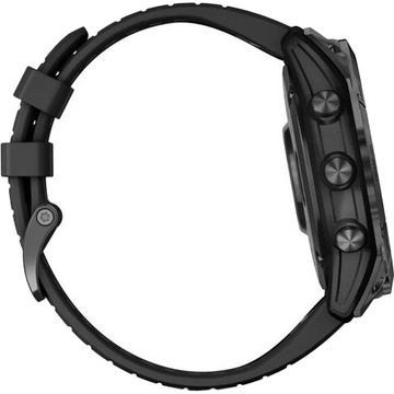 Garmin Fenix 7X Pro Sapphire Solar Carbon G. DLC Tit. with Black Band (010-02778-10/11/54)