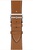 Apple Watch Hermes Series 4 GPS + Cellular 40mm Stainless Steel Case with Fauve Barenia Leather Single Tour (MU6M2)