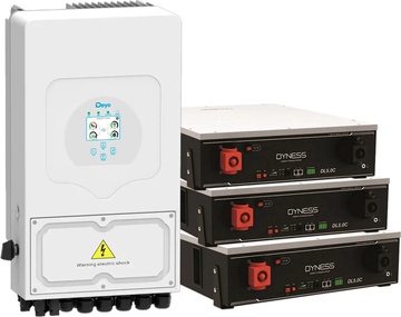 Deye SUN-10K-SG04LP3-EU-3DE15.36K-LFP 10kW 15.36kWh 3BAT LiFePO4 6000 циклів