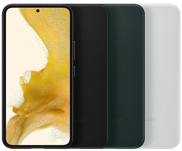Samsung S901 Galaxy S22 Leather Cover Black (EF-VS901LBEG)