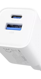 Proove Silicone Power Plus 20W (Type-C + USB) White