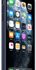 Apple iPhone 11 Pro Max Silicone Case - Midnight Blue (MWYW2)