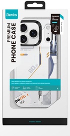 Benks Dynamic Magnetic Mecha Case for iPhone 17 Pro Max with MagSafe White