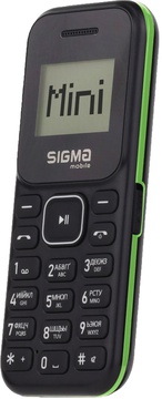 Sigma mobile X-style 14 MINI black-green